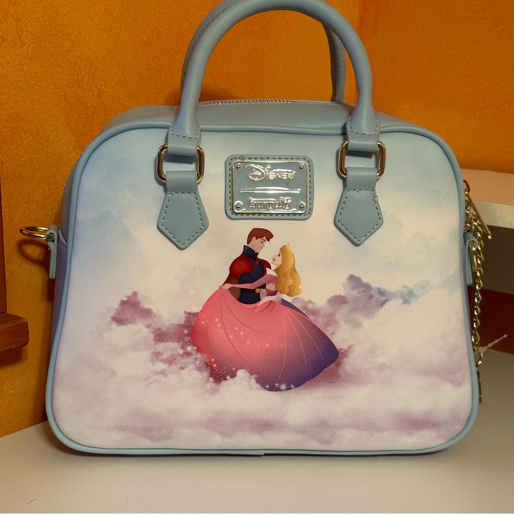 Disney loungefly sleeping beauty purse